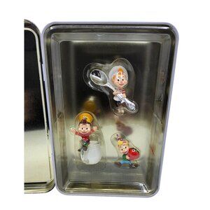 Vintage Carlton 2002 Kellog's Rice Crispies Tin with Snap Crackle and Pop Orname